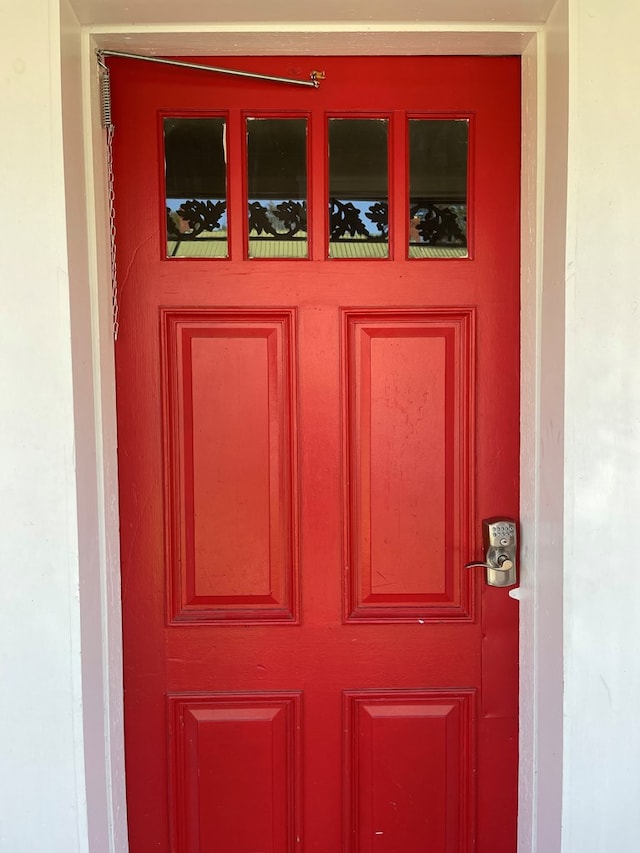 view of property entrance