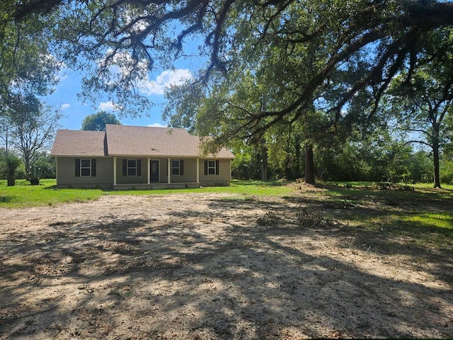 view of rear view of house