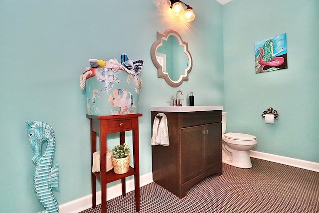 3342 Norton Pl, Valdosta, GA 31605 - bathroom with vanity and tile patterned flooring