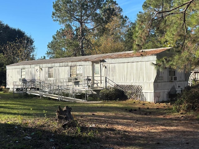 view of back of property