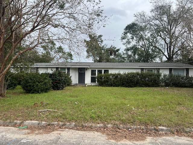 view of ranch-style house