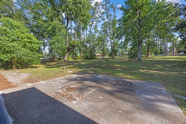 4848 Lori St, Valdosta, GA 31605 - view of green lawn featuring view of wooded area