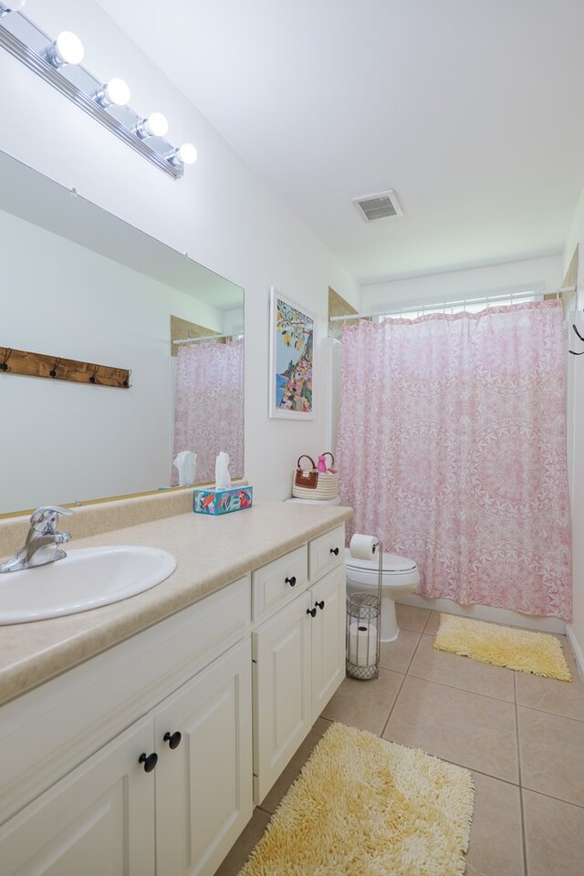 4600 Rustic Ridge Rd, Valdosta, GA 31602 - full bathroom with vanity and tile patterned floors