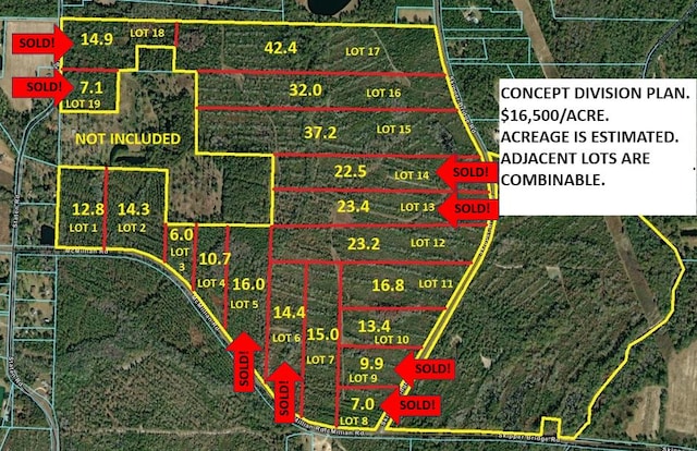 LOT2 Mcmillan Rd, Hahira GA, 31632 land for sale