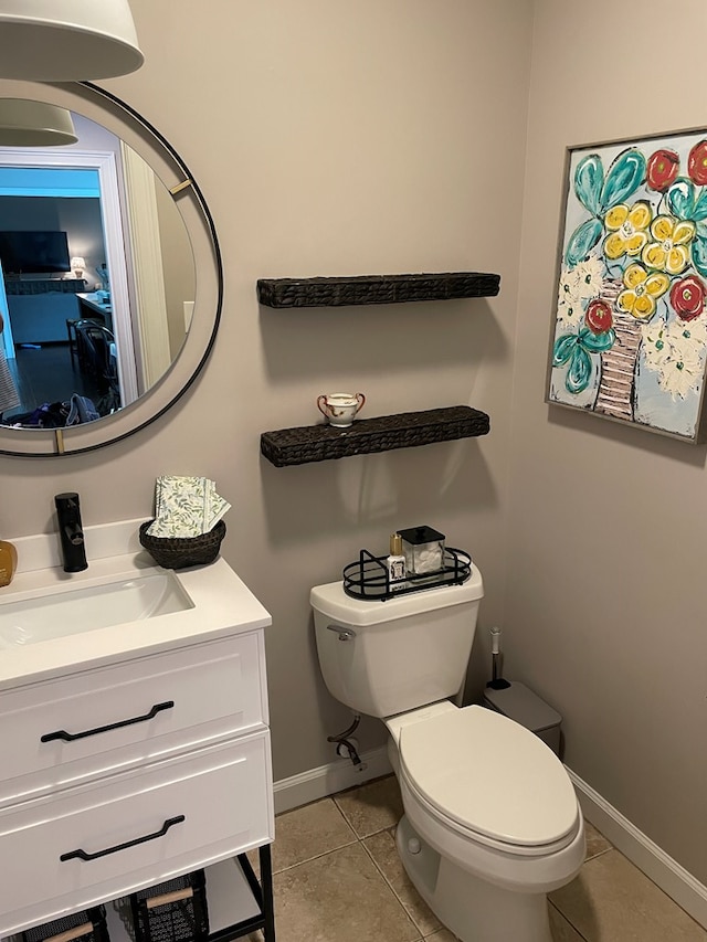 2406 Winding Way, Valdosta, GA 31602 - bathroom featuring tile patterned flooring and vanity