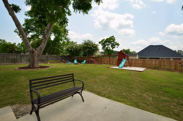 3854 Orchard Way, Valdosta, GA 31605 - view of yard with a playground