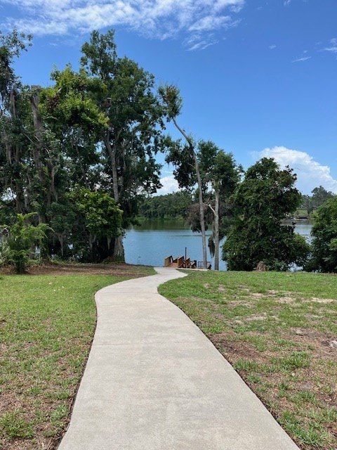 5054 Hammock Trl, Lake Park, GA 31636 - surrounding community featuring a water view and a yard