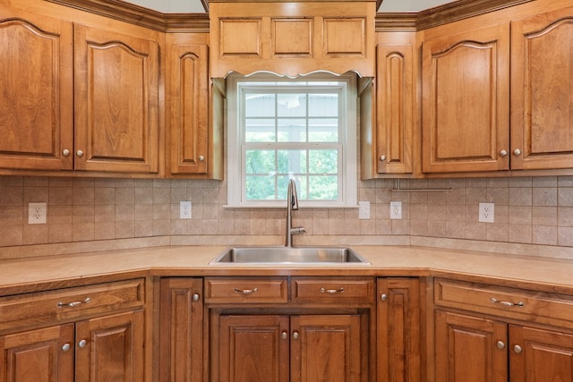 247 Harlee Ln, Ray City, GA 31645 - kitchen featuring light countertops and brown cabinets