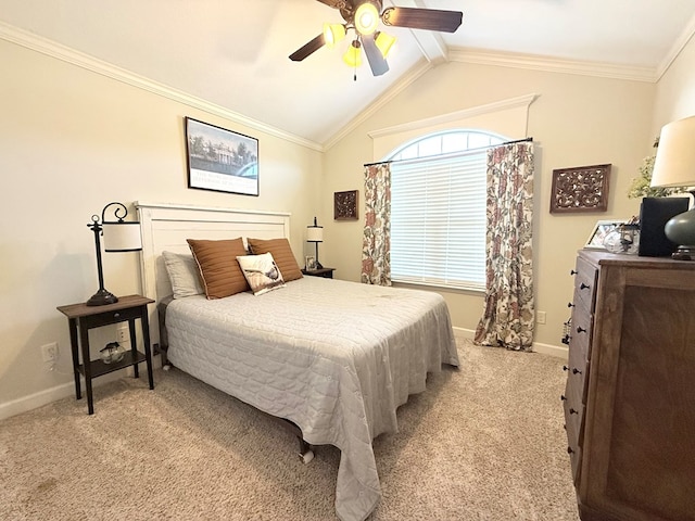 4172 Bright Crk, Hahira, GA 31632 - bedroom with light carpet, ceiling fan, and crown molding