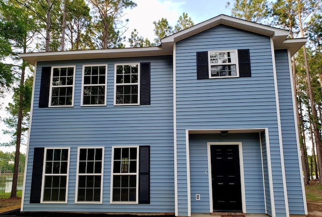 view of front facade