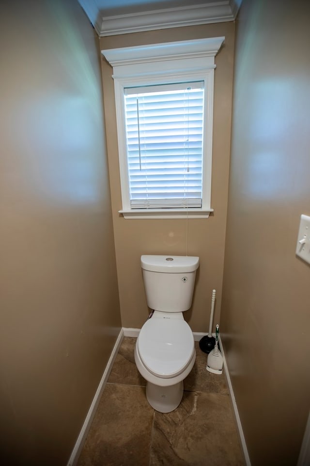 bathroom with toilet