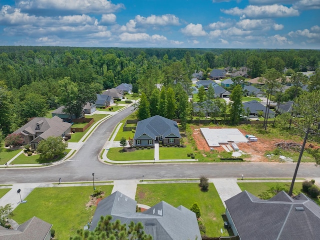 4234 Whithorn Way, Valdosta, GA 31605 - aerial view of residential area with a heavily wooded area