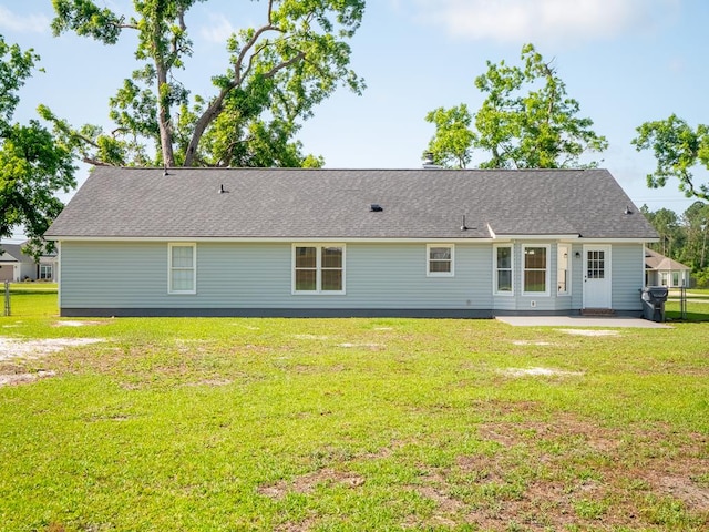 3875 Studstill Rd, Valdosta, GA 31605 - rear view of house featuring a patio and a yard