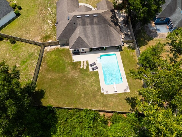 4604 Rustic Ridge Rd, Valdosta, GA 31602 - aerial view of property and surrounding area featuring a pool