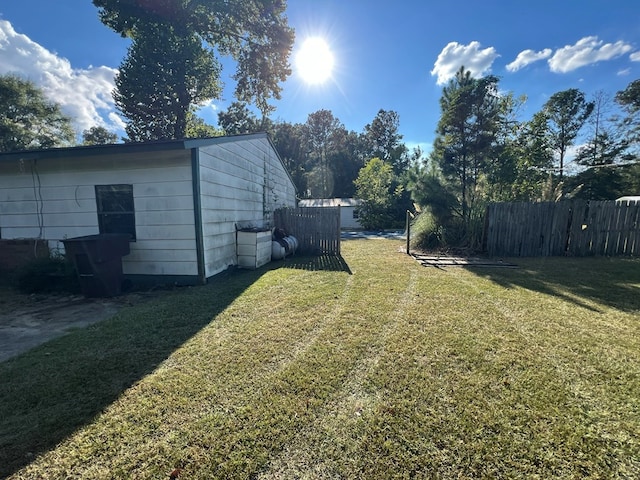 view of yard