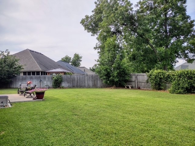4686 Rudy Way, Hahira, GA 31632 - view of yard with a patio area