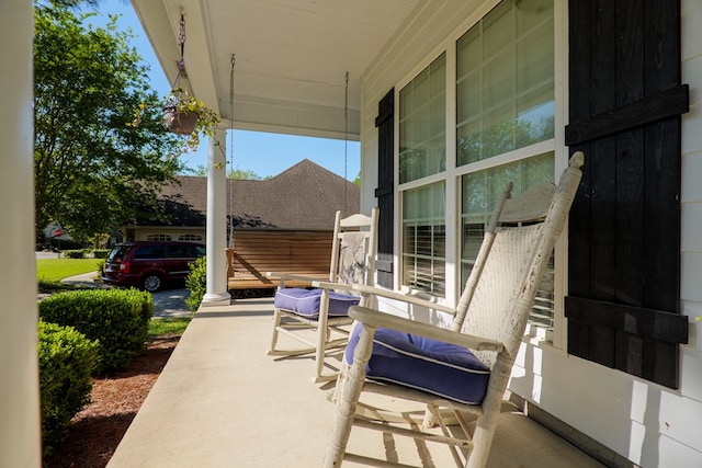 4773 Pawnee Dr, Hahira, GA 31632 - view of patio / terrace with covered porch