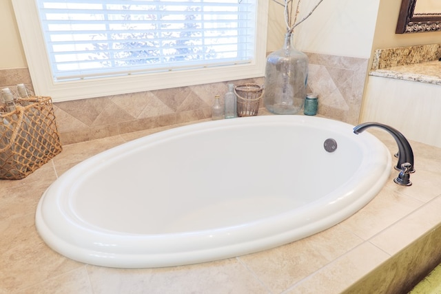4773 Pawnee Dr, Hahira, GA 31632 - full bathroom featuring healthy amount of natural light and a garden tub