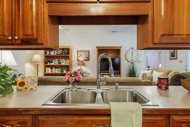 kitchen featuring sink