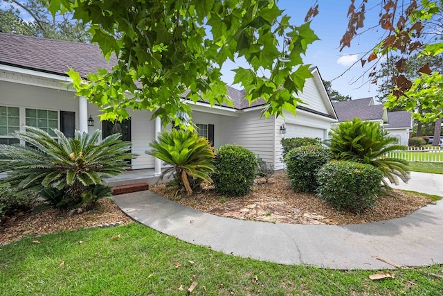 4143 Whithorn Way, Valdosta, GA 31605 - view of front of property featuring a garage and a shingled roof