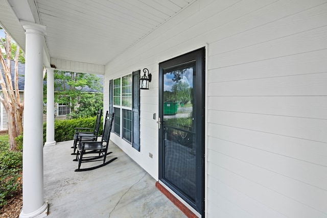 4143 Whithorn Way, Valdosta, GA 31605 - entrance to property with a porch