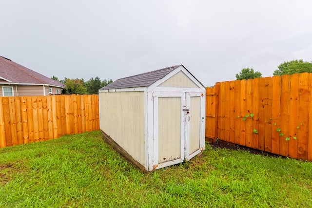 5187 Calvary Cir, Valdosta, GA 31605 - view of shed featuring a fenced backyard