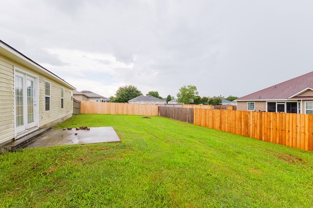 5187 Calvary Cir, Valdosta, GA 31605 - fenced backyard with a patio