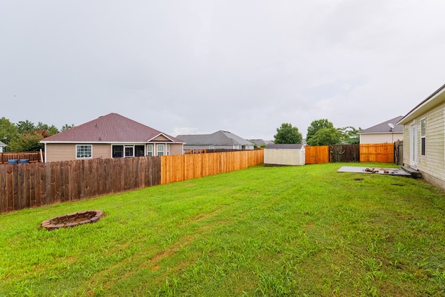 5187 Calvary Cir, Valdosta, GA 31605 - fenced backyard with a storage unit