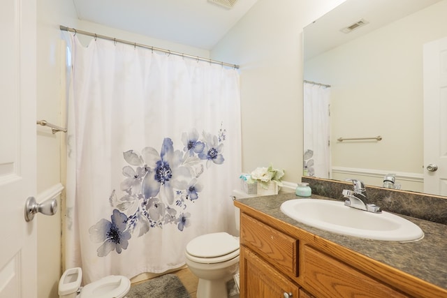 5187 Calvary Cir, Valdosta, GA 31605 - full bath featuring vanity and a shower with shower curtain