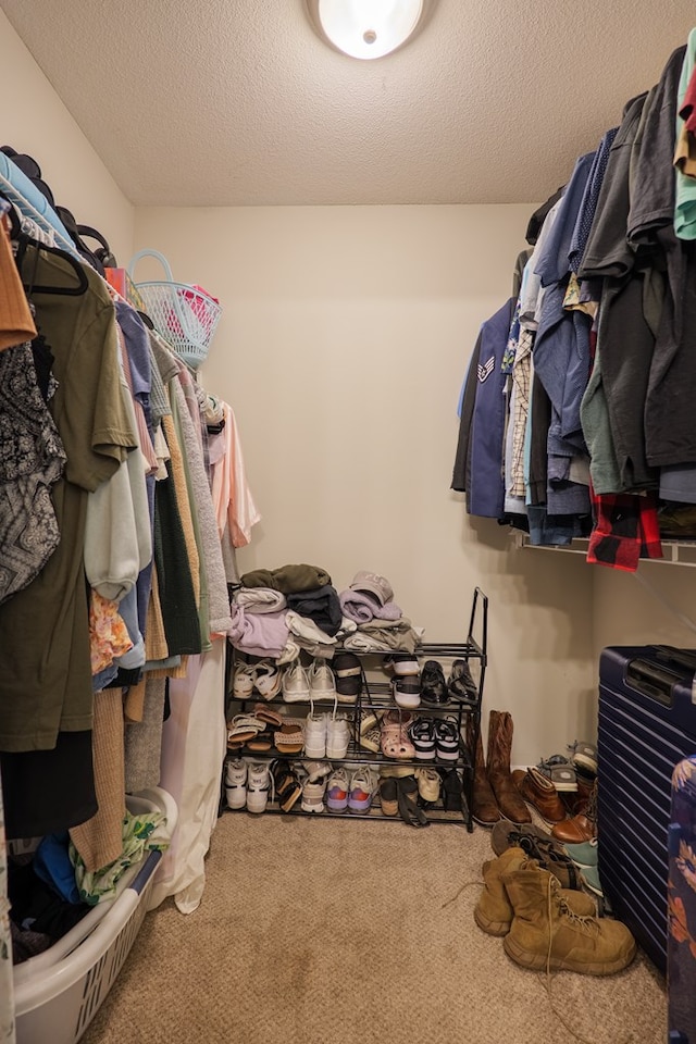 5187 Calvary Cir, Valdosta, GA 31605 - walk in closet with carpet flooring