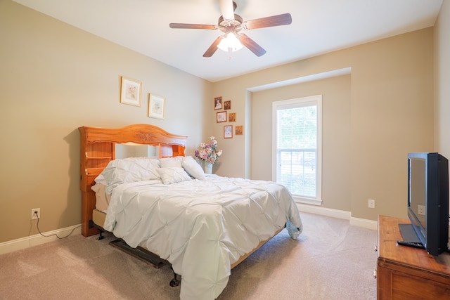 5080 Carlton Ridge Cir, Hahira, GA 31632 - carpeted bedroom featuring baseboards and a ceiling fan