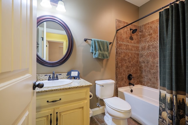 5080 Carlton Ridge Cir, Hahira, GA 31632 - full bath featuring vanity and shower / bath combination with curtain