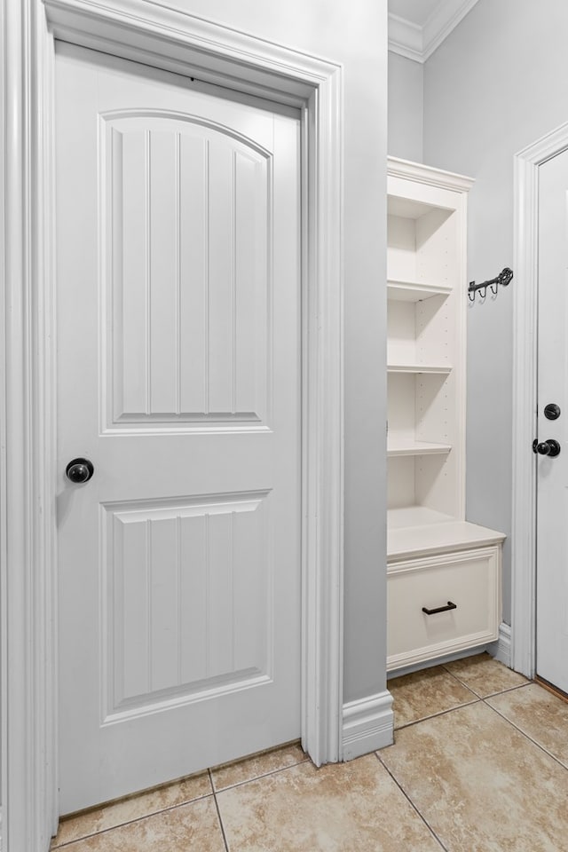 view of closet