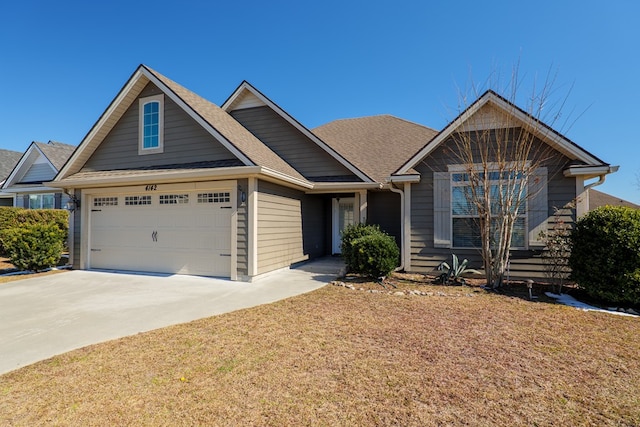 view of craftsman inspired home