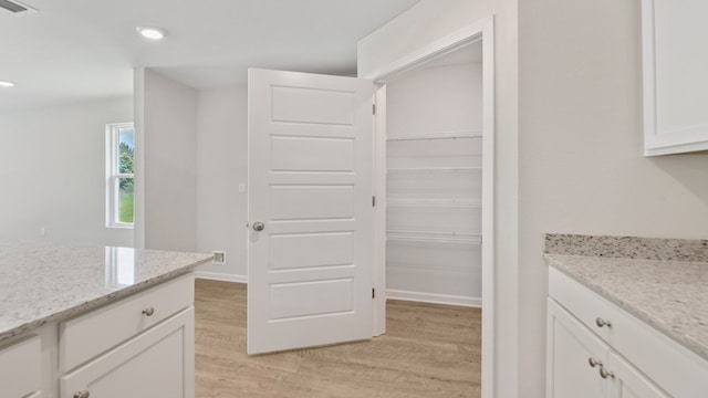 pantry featuring visible vents