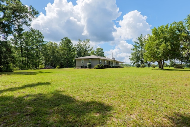 view of yard