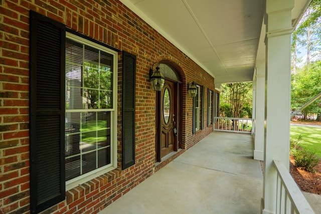 4849 Oak Arbor Dr, Valdosta, GA 31602 - view of covered porch
