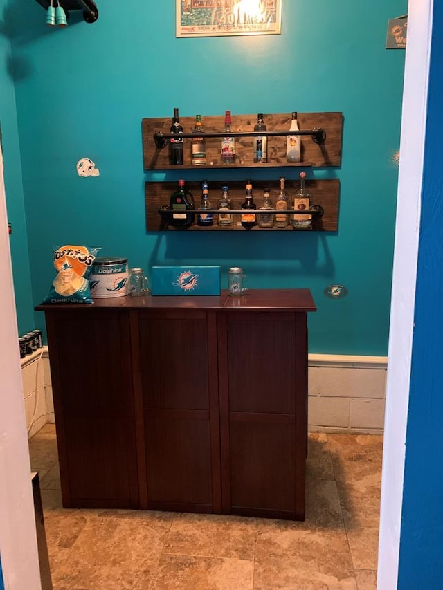 bar with a bar