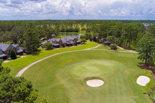 4059 Live Oaks Cir, Valdosta, GA 31601 - drone / aerial view of a nearby body of water and a golf club