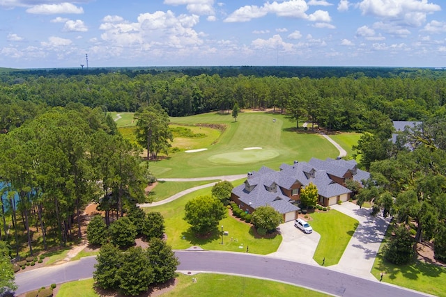 4059 Live Oaks Cir, Valdosta, GA 31601 - drone / aerial view of a heavily wooded area and a golf course