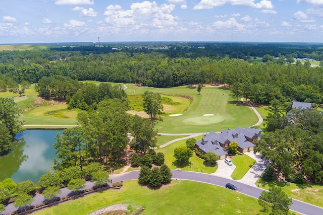 4059 Live Oaks Cir, Valdosta, GA 31601 - aerial view of a large body of water and a golf club