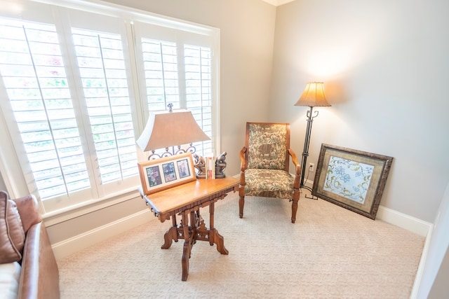4059 Live Oaks Cir, Valdosta, GA 31601 - sitting room with carpet and baseboards