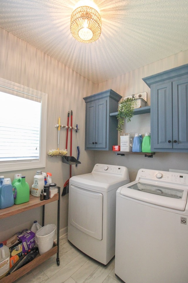 5300 Hidden Oaks Blvd, Lake Park, GA 31636 - washroom featuring washing machine and clothes dryer and cabinet space