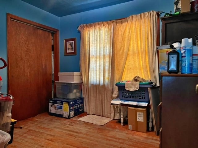 interior space featuring hardwood / wood-style flooring