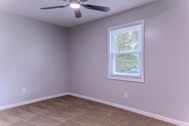 4604 Pinebrook Dr, Lake Park, GA 31636 - unfurnished room with dark colored carpet and ceiling fan