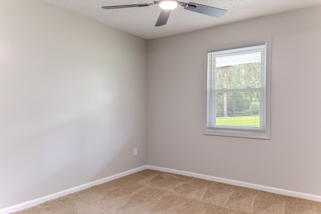 4604 Pinebrook Dr, Lake Park, GA 31636 - carpeted empty room with ceiling fan and a textured ceiling