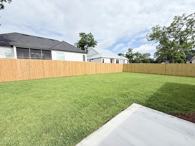 4965 Hatfield Cir, Hahira, GA 31632 - view of yard with a patio and a sunroom
