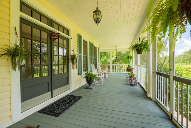 7552 Webb Rd, Hahira, GA 31632 - view of porch