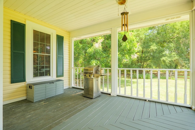 7552 Webb Rd, Hahira, GA 31632 - wooden deck featuring area for grilling