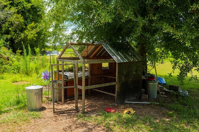 7552 Webb Rd, Hahira, GA 31632 - view of poultry coop